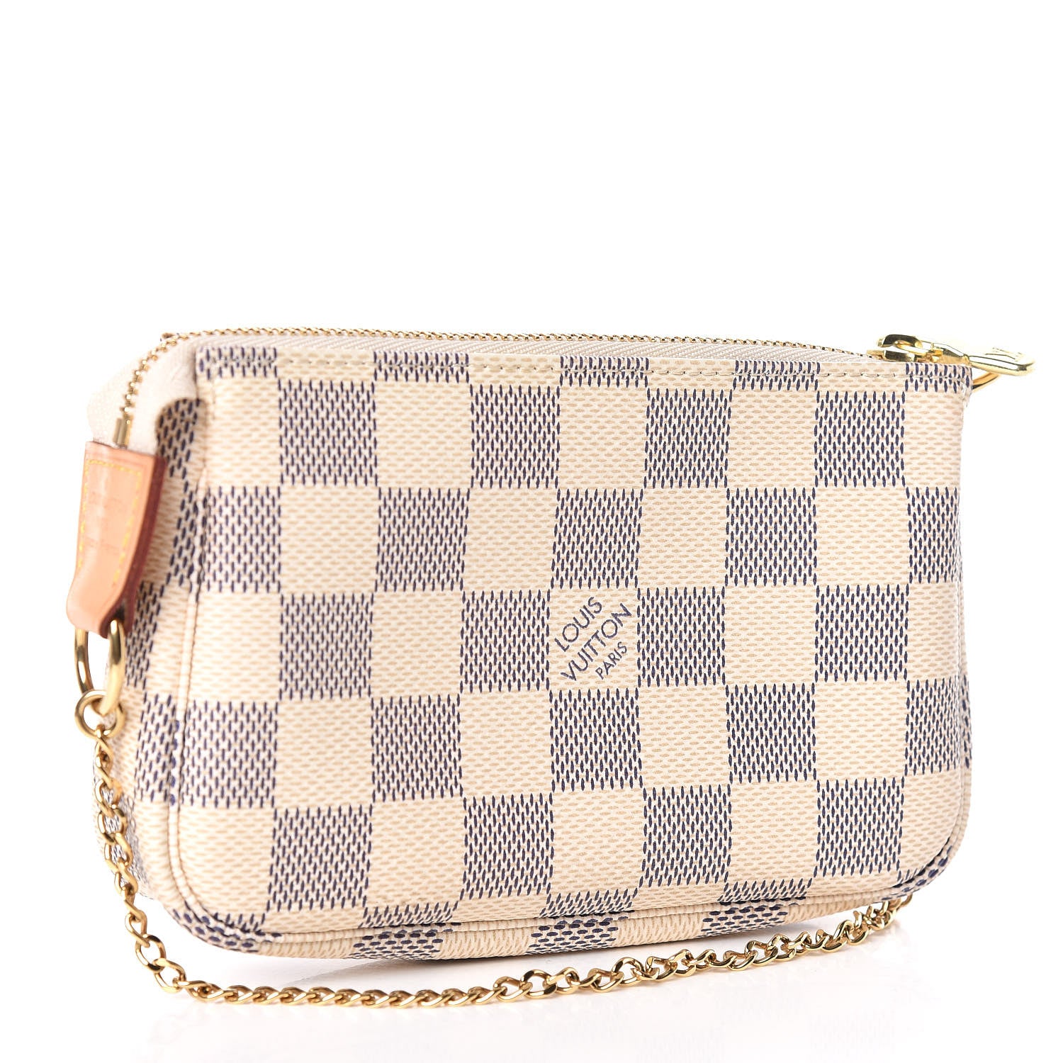 Louis Vuitton Damier Azur Mini Pochette Accessories 3 of 8
