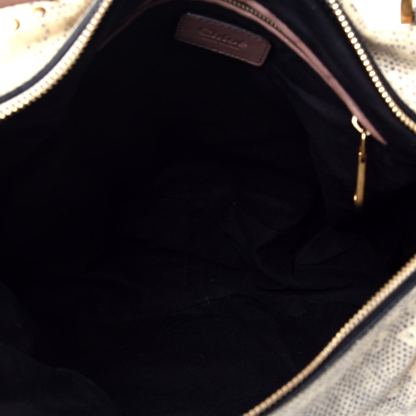 Calfskin Lizard Embossed Large Marcie Satchel
