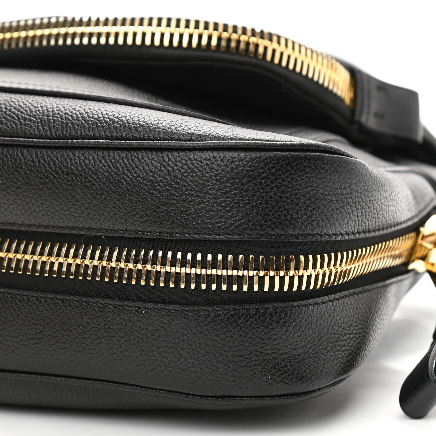Tom Ford Grained Calfskin Medium Jennifer Crossbody Bag Black 9 of 9