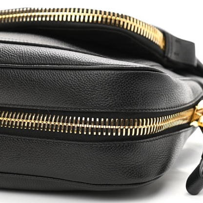 Tom Ford Grained Calfskin Medium Jennifer Crossbody Bag Black 9 of 9
