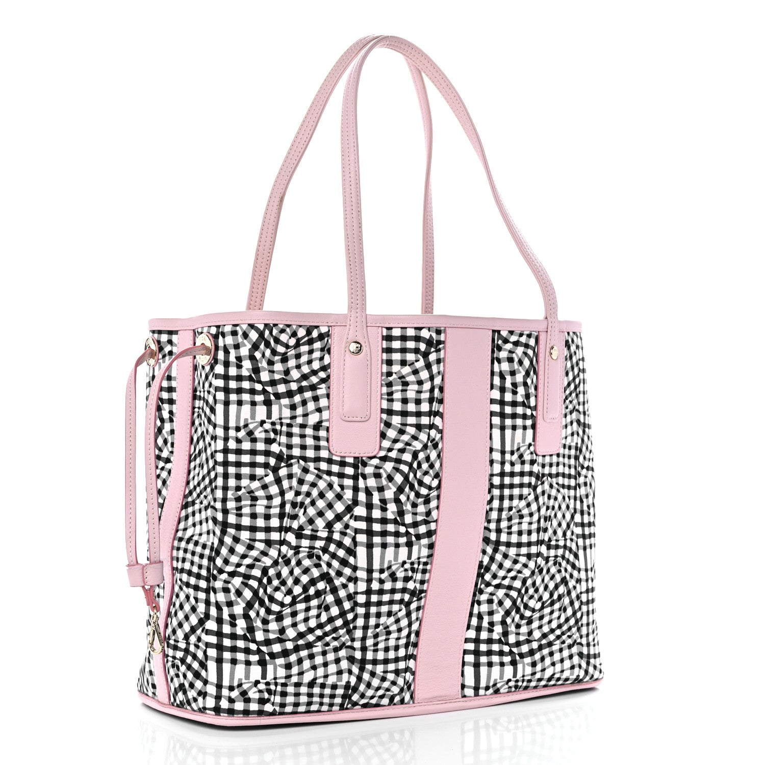 MCM Visetos Medium Liz Reversible Shopper Tote Soft Pink 9 of 12