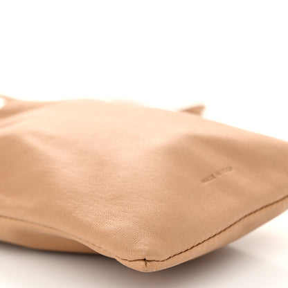 The Row Nappa Bourse Phone Pouch Crossbody Bag Beige 9 of 10