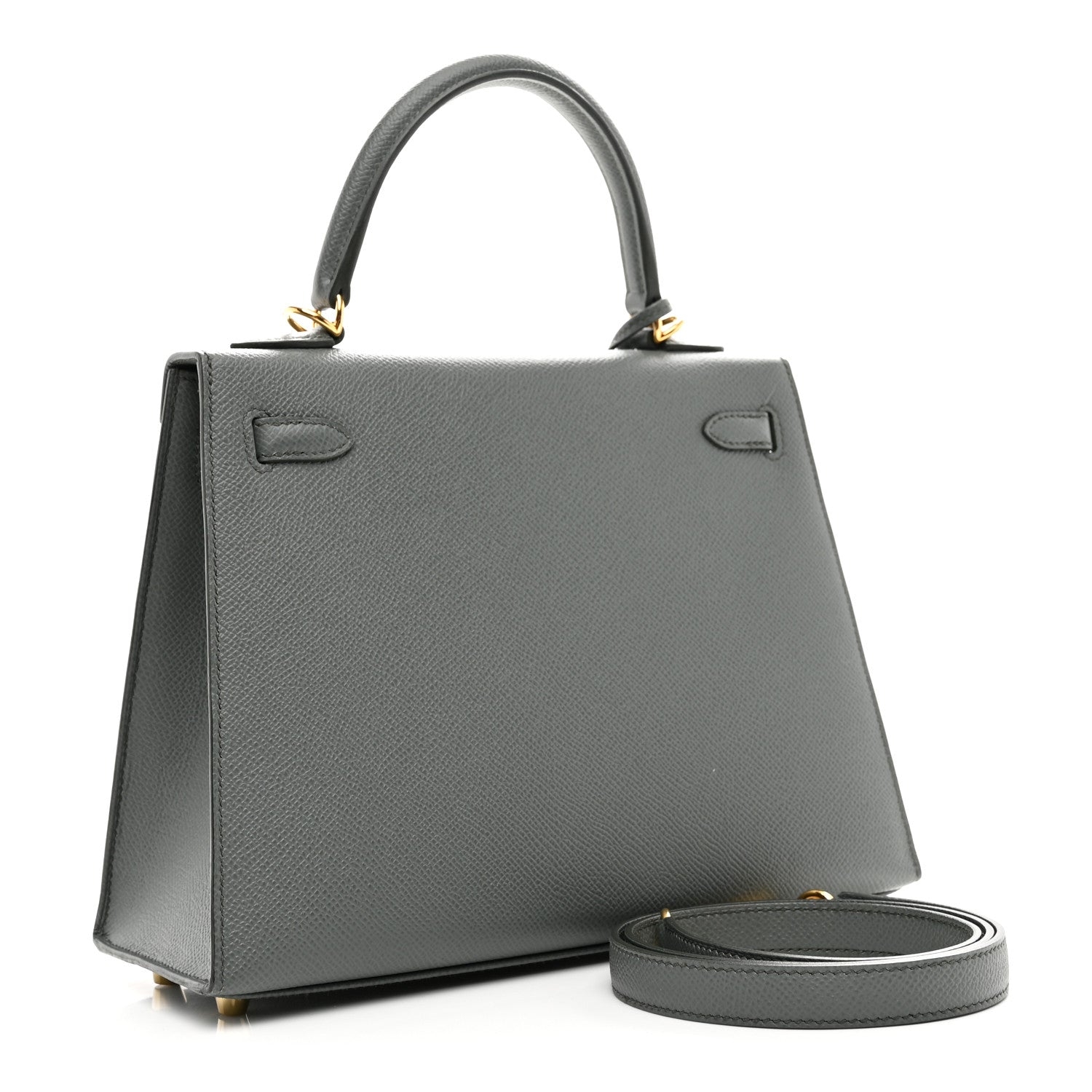 Hermes Epsom Kelly Sellier 25 Vert Amande 3 of 11