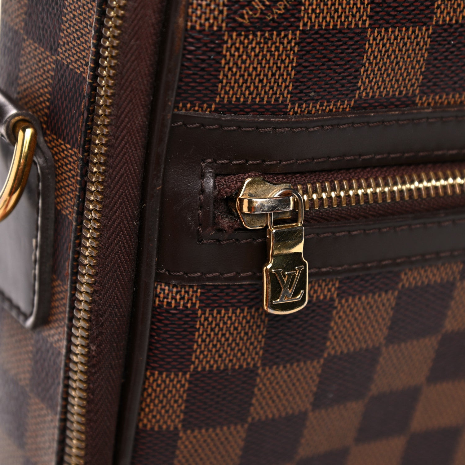 Louis Vuitton Damier Ebene Porte Ordinateur Sabana NM Computer Case 28 of 28