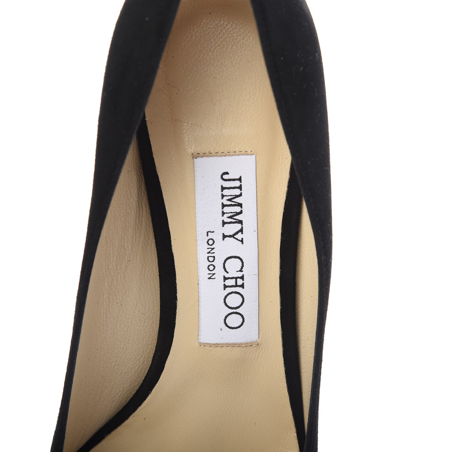 Jimmy Choo Suede Pointy Toe Romy 60 Pumps 36.5 Black 6 of 9