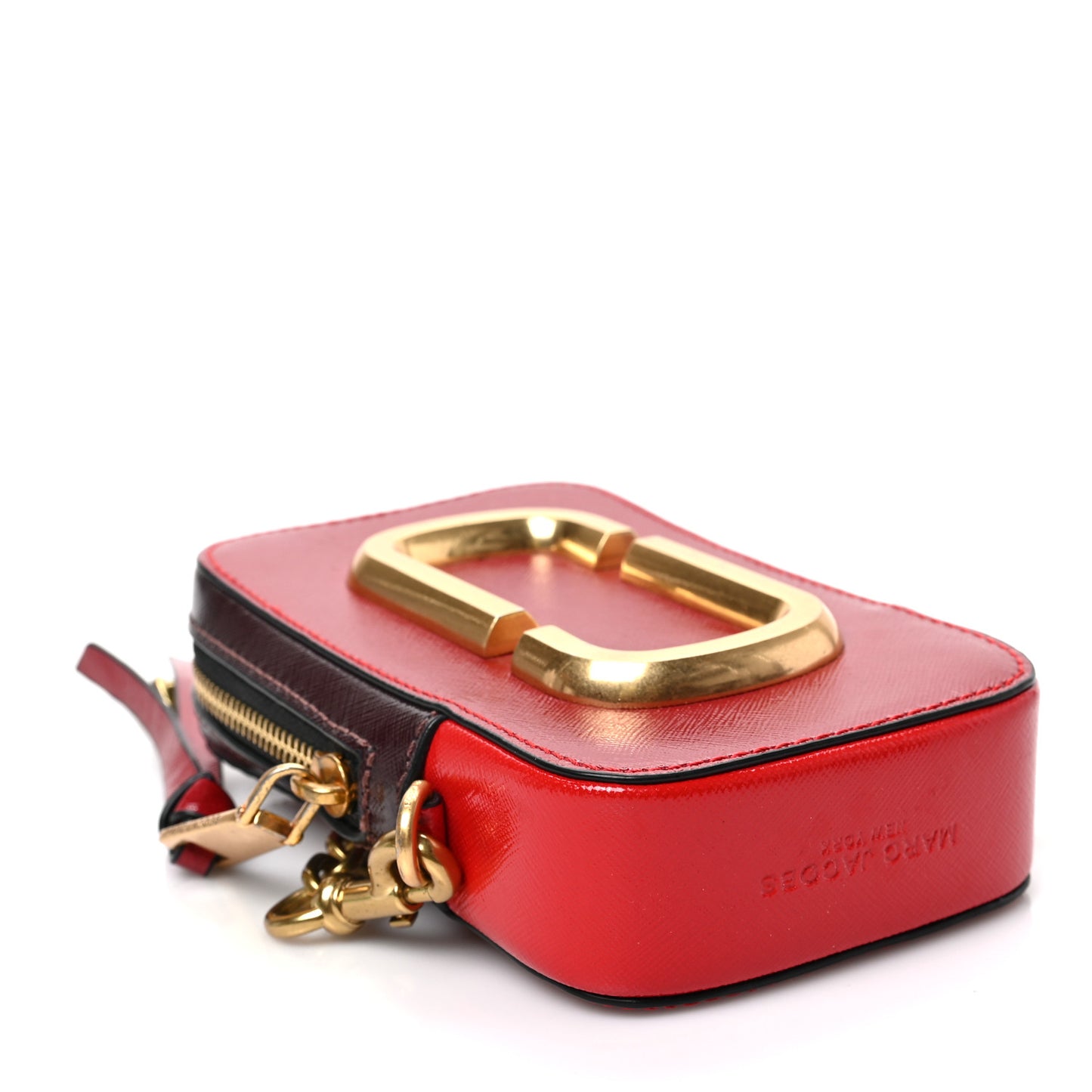 Saffiano The Hot Shot Crossbody Red Multicolor