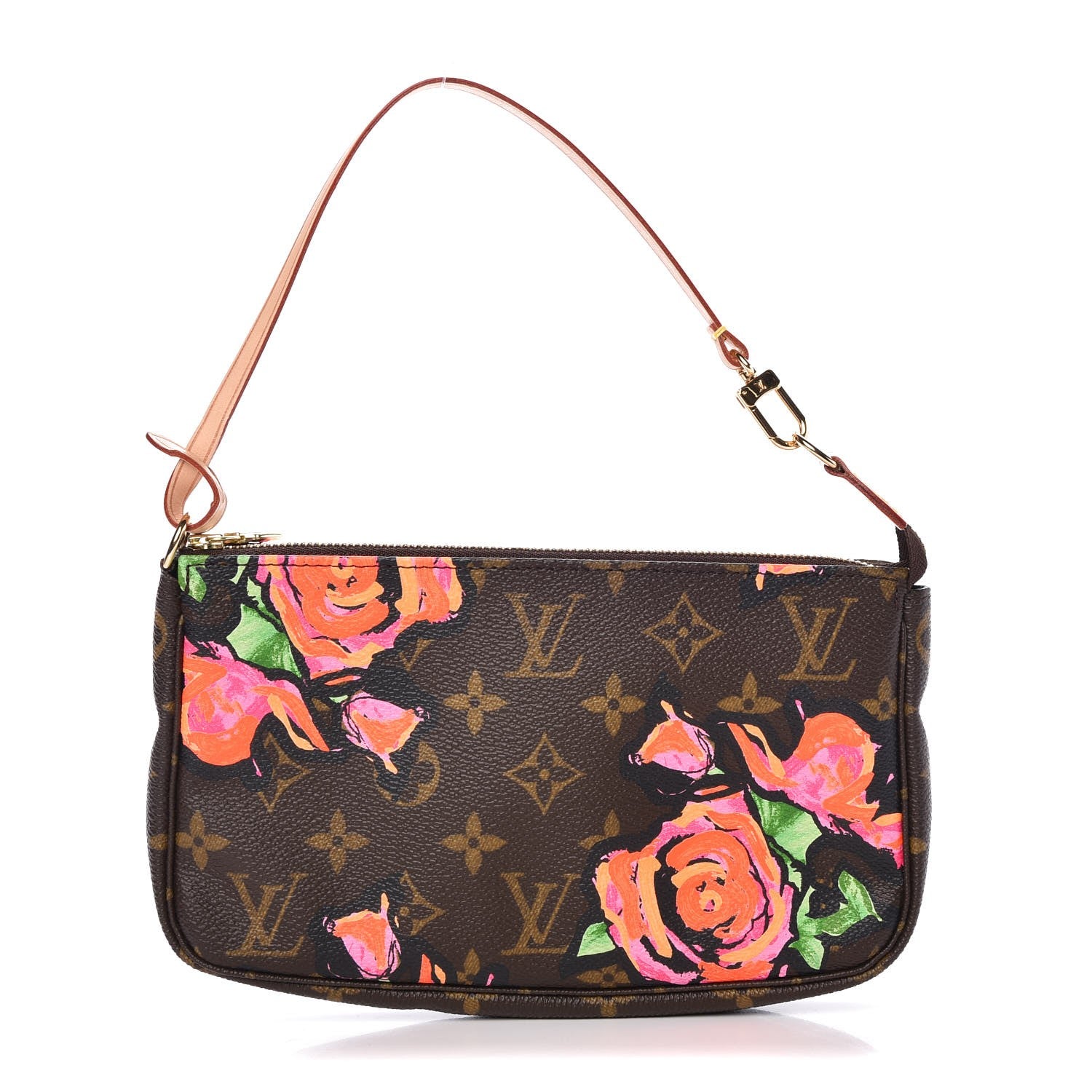 Louis Vuitton Monogram Roses Pochette Accessories 1 of 8