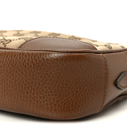 Gucci Monogram Mini Bree Messenger Bag Beige Tabacco 10 of 10