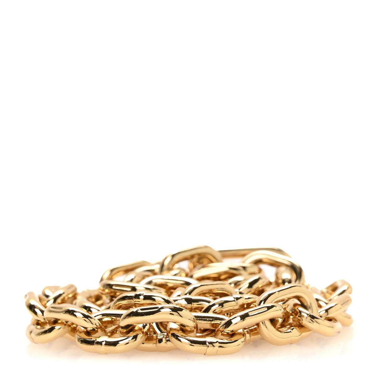Metal Pochette Accessories Chain Strap Gold