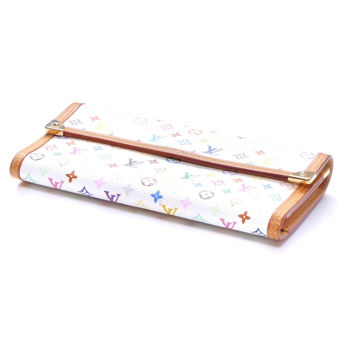 Monogram Multicolor Porte Tresor International Wallet White
