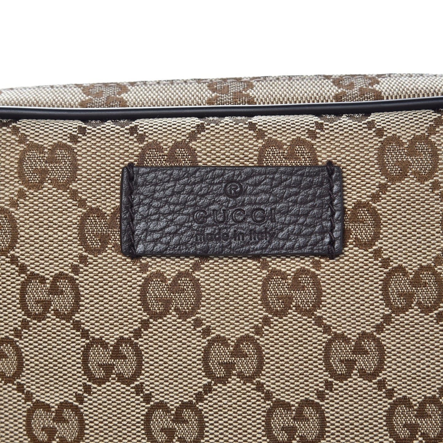 Monogram Belt Bag Dark Brown
