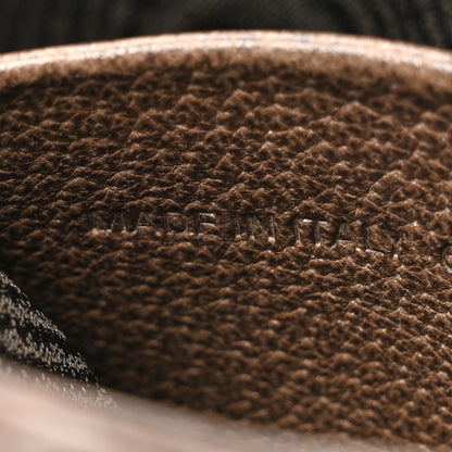 Gucci X BALENCIAGA BB Supreme Monogram Calfskin Web Mini Jackie 1961 Hobo Beige Ebony 7 of 11