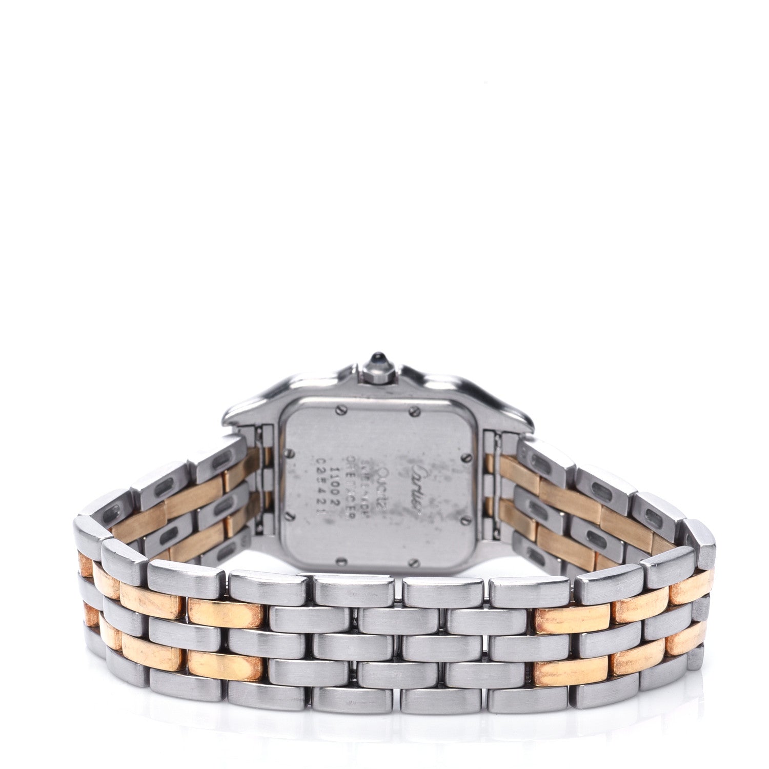 Cartier Stainless Steel 18K Yellow Gold 27mm Panthere Quartz Watch 3 of 6