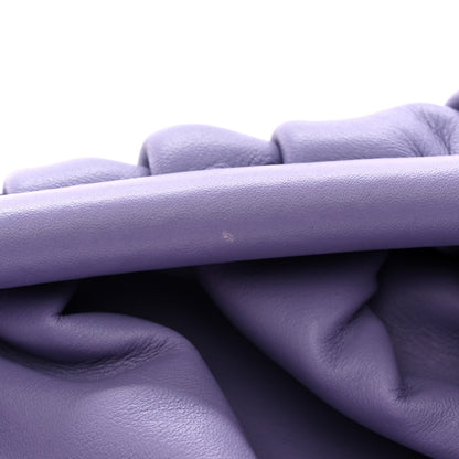 Bottega Veneta Smooth Butter Calf The Pouch Oversized Clutch Lavender 8 of 10