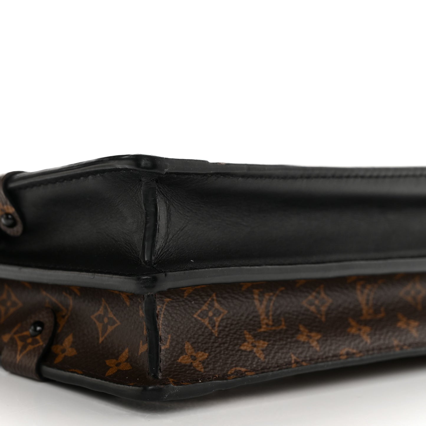 Reverse Monogram Trunk Clutch