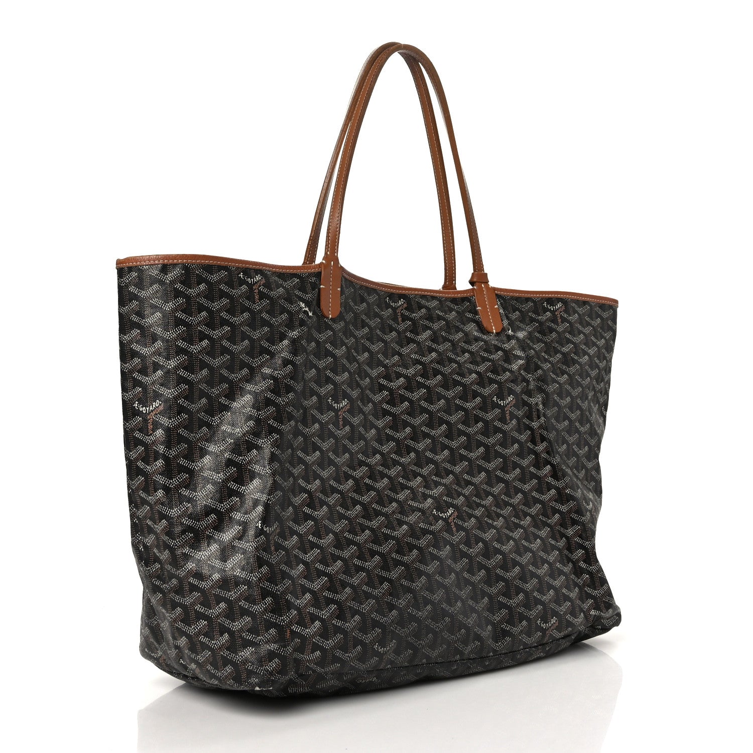 Goyard Goyardine Saint Louis GM Black Gold 4 of 20