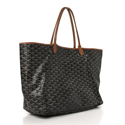 Goyard Goyardine Saint Louis GM Black Gold 4 of 20