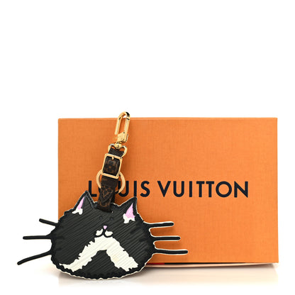 Louis Vuitton Epi Monogram Catogram Bag Charm Key Holder Gris 5 of 5