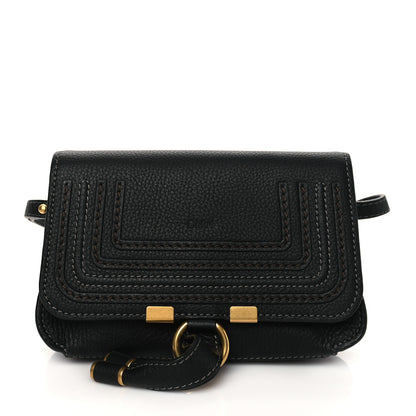 Chloe Calfskin Marcie Convertible Belt Bag Black 1 of 10