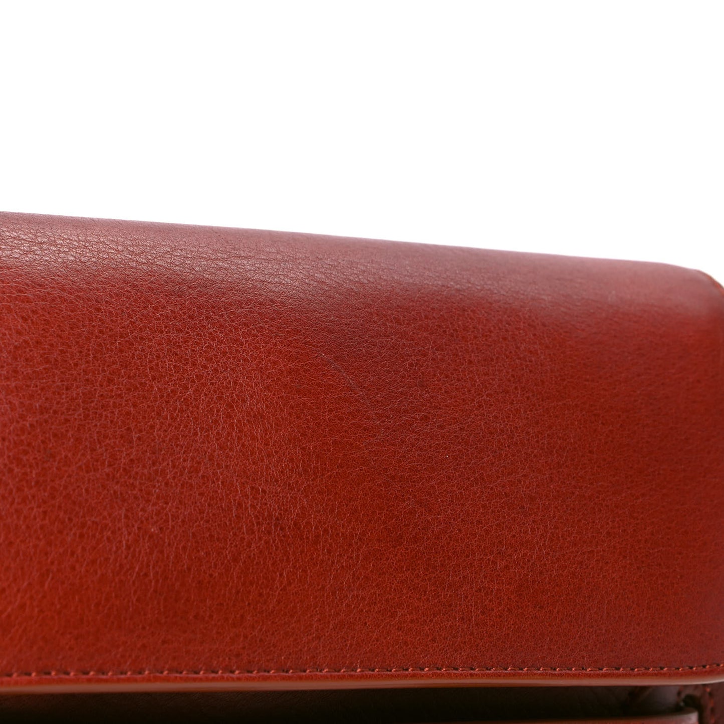 Calfskin Mini PS11 Classic Shoulder Bag Saddle