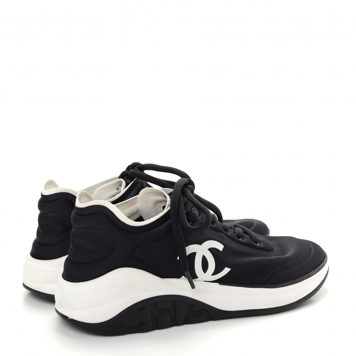 Lycra Womens CC Sneakers 38 Black