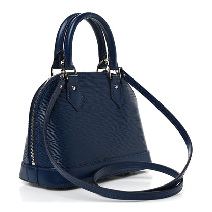 Louis Vuitton Epi Alma BB Indigo 3 of 9