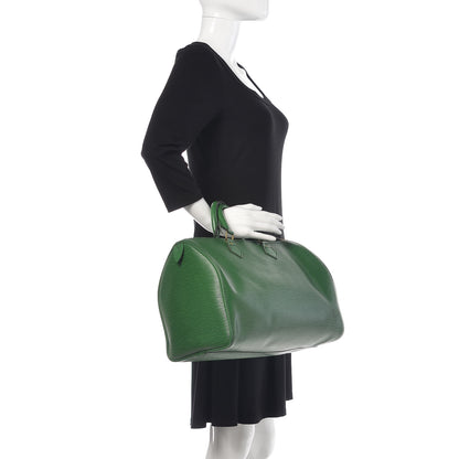 Louis Vuitton Epi Speedy 35 Borneo 2 of 8