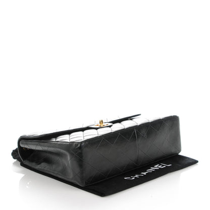 Chanel Lambskin Quilted Jumbo Single Flap Black 4 of 12