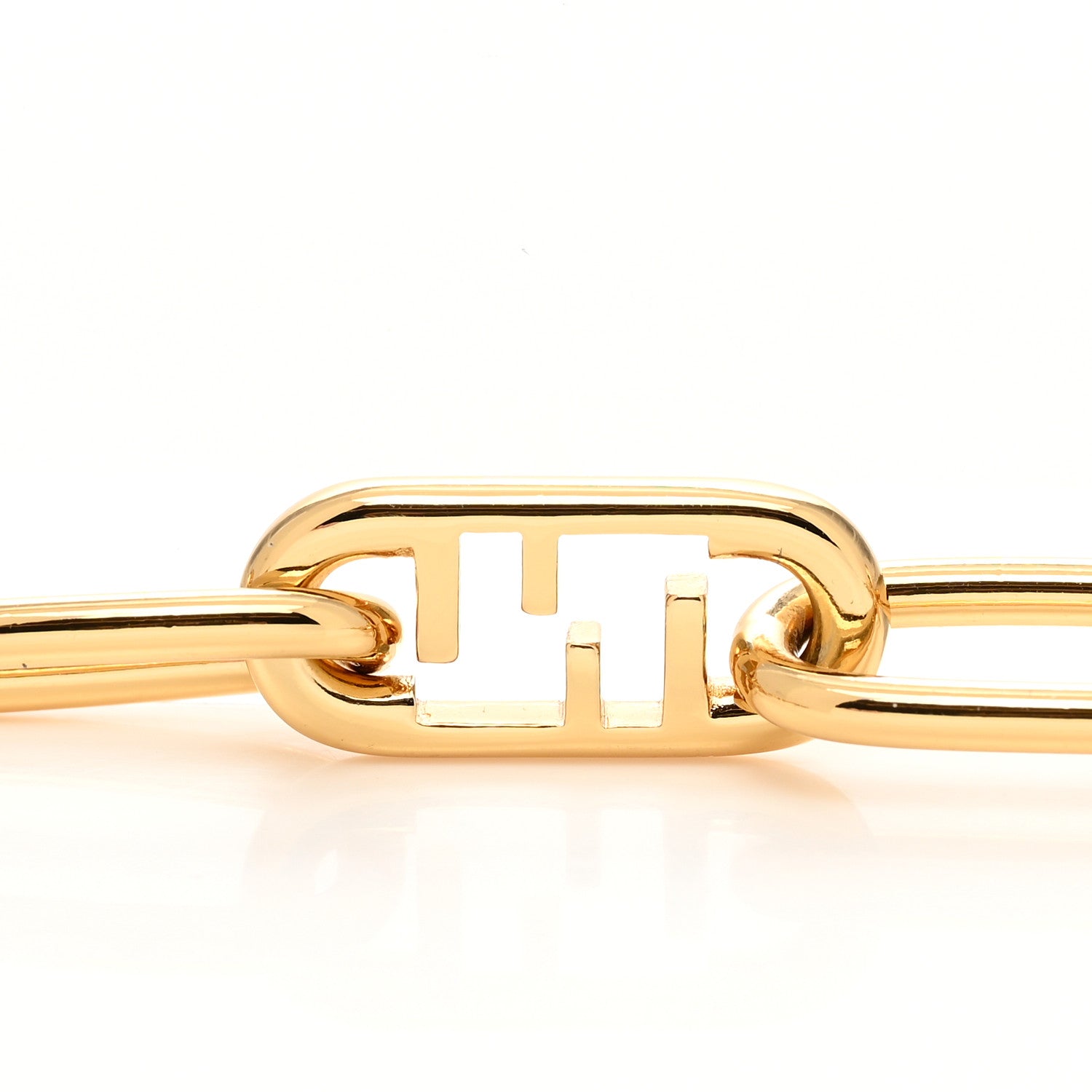 Fendi Metal O'Lock Strap You Gold 4 of 5