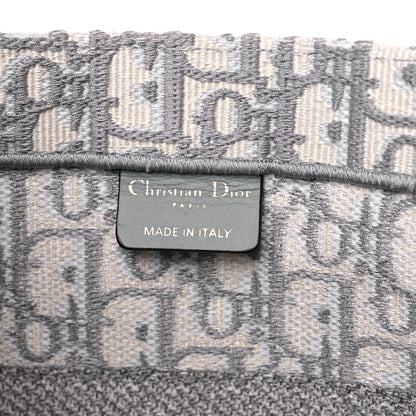 Christian Dior Oblique Medium Book Tote Grey 6 of 17