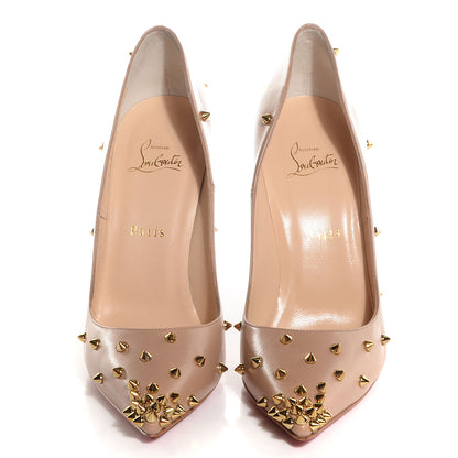 Christian Louboutin Kid Degraspike 120 Pumps 41 Nude 2 of 7