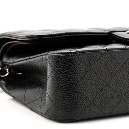 Chanel Caviar Quilted Medium Double Flap Black 9 of 11