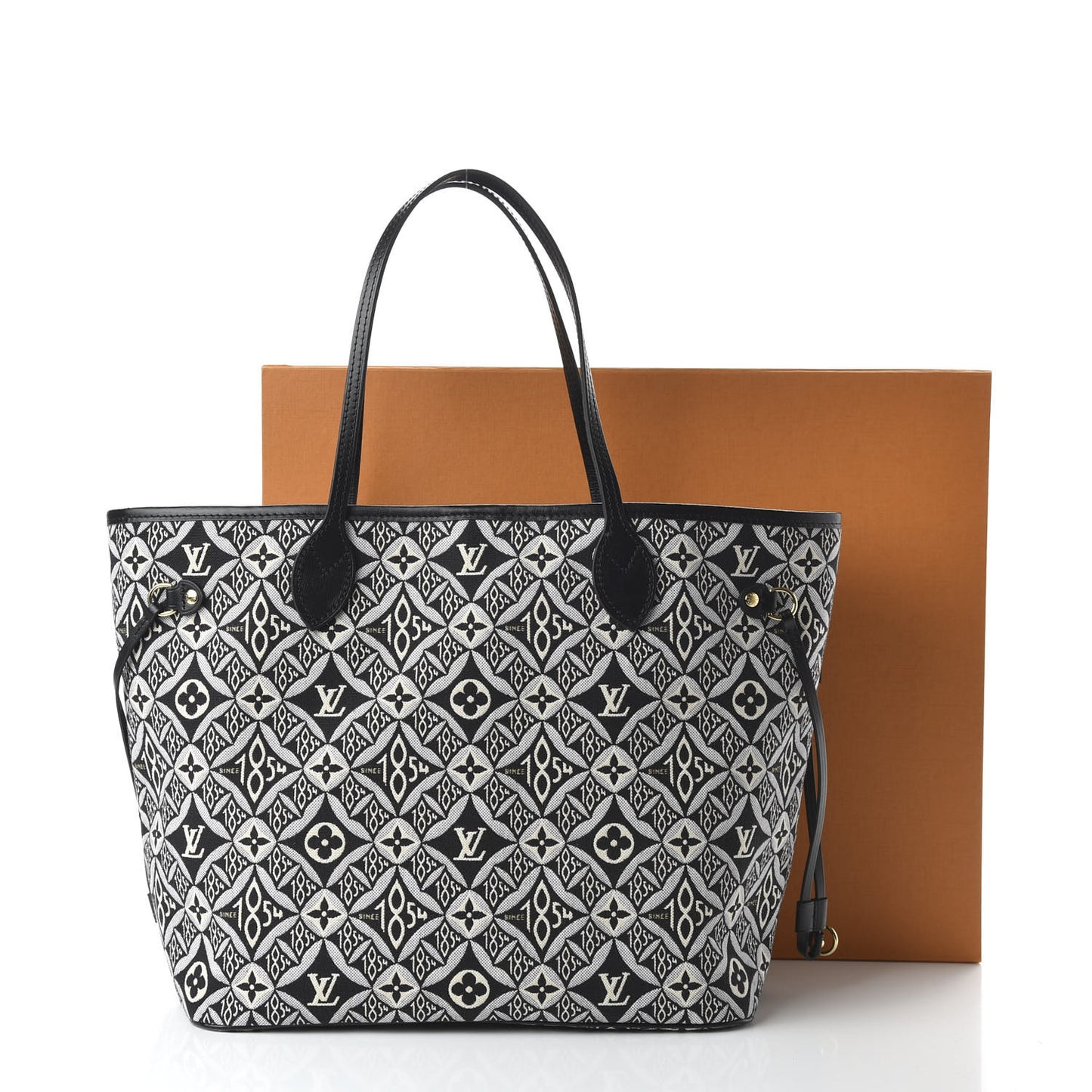 Jacquard Since 1854 Neverfull MM Grey