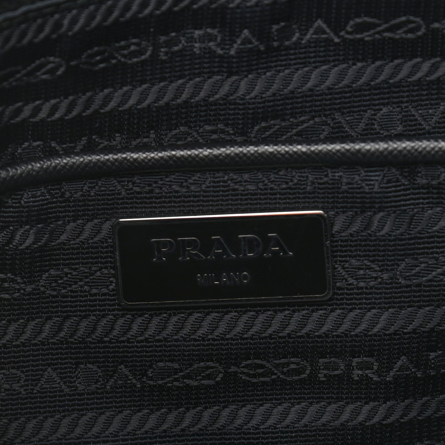 Tessuto Nylon Saffiano Messenger Bag Mimetico