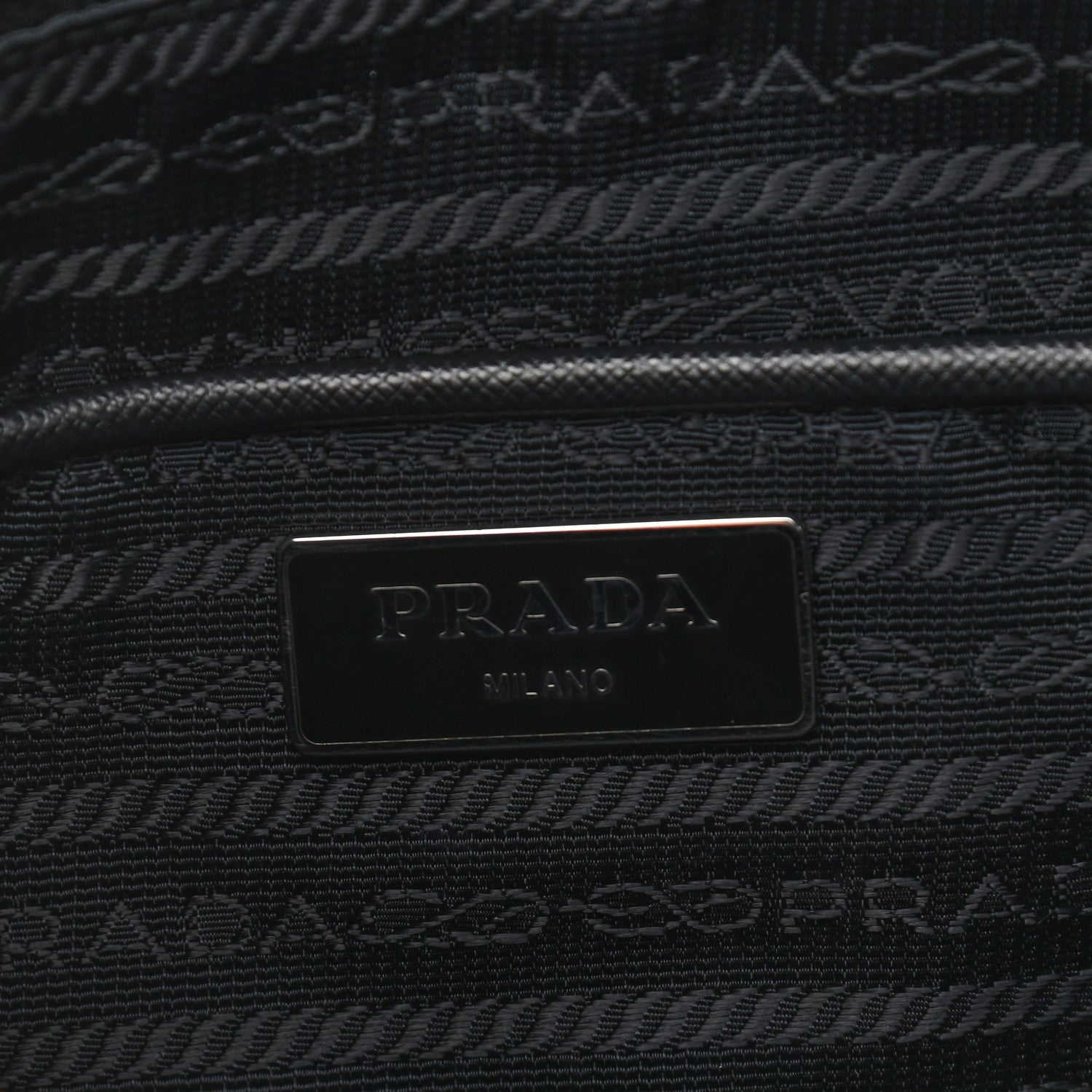 Prada Tessuto Nylon Saffiano Messenger Bag Mimetico 5 of 13