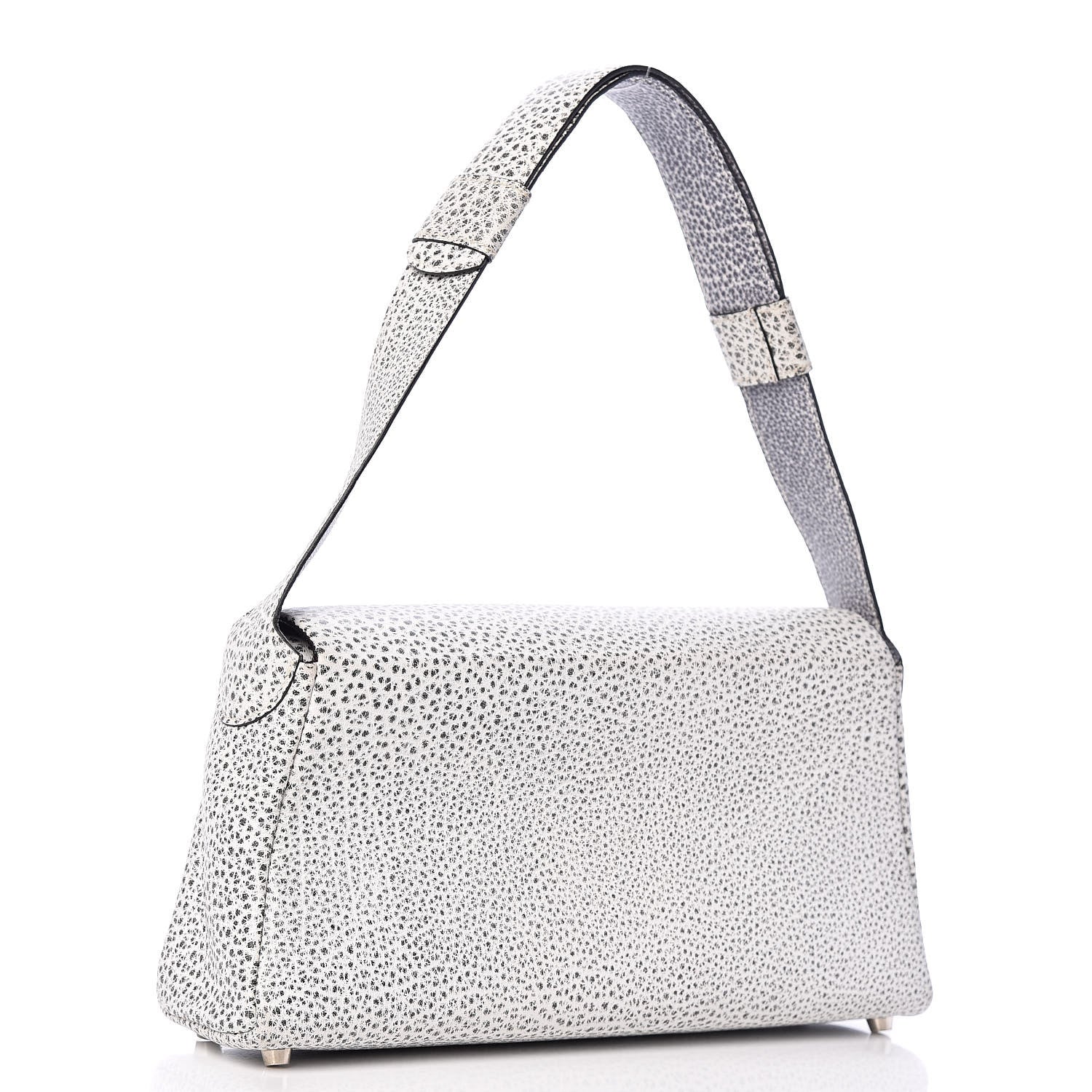 Hermes Buffalo Skipper Dalmatian Garonne Shoulder Bag 4 of 12
