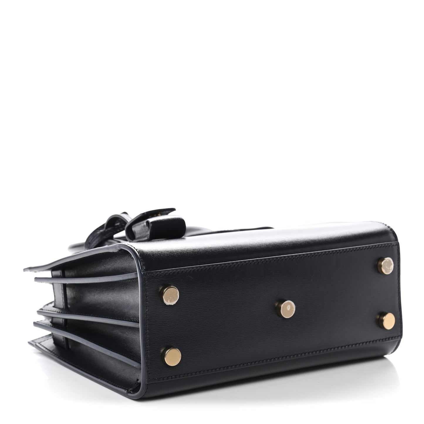 Calfskin Nano Sac De Jour Deep Marine