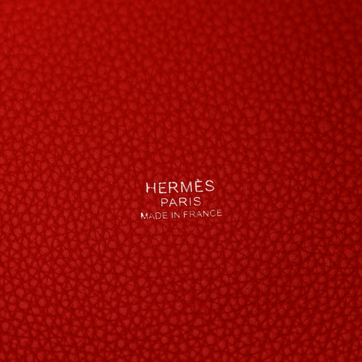 Hermes Taurillon Maurice Picotin Lock 18 PM Rouge Piment 6 of 12