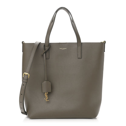 Saint Laurent Calfskin Toy Shopping Tote Olive 1 of 9
