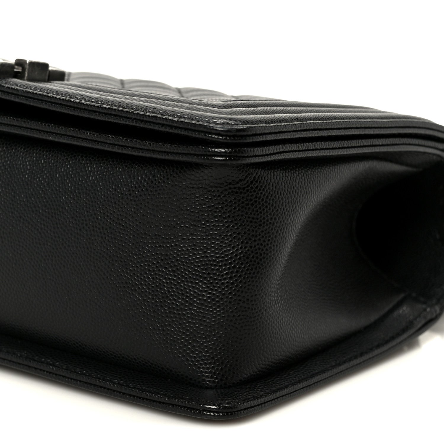 Chanel Caviar Quilted Medium Boy Flap Black 9 of 9