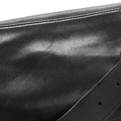 Saint Laurent Calfskin Monogram Belt Bag Black 12 of 12