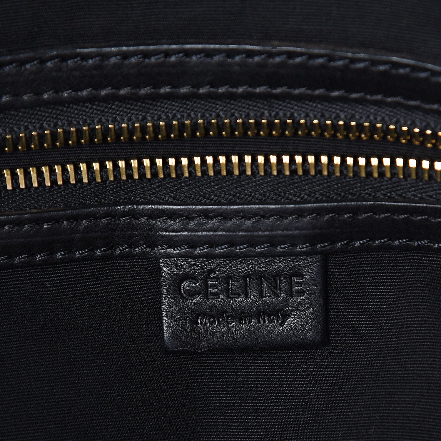 Celine Nubuck Racer Stripe Shoulder Bag Grey 5 of 8