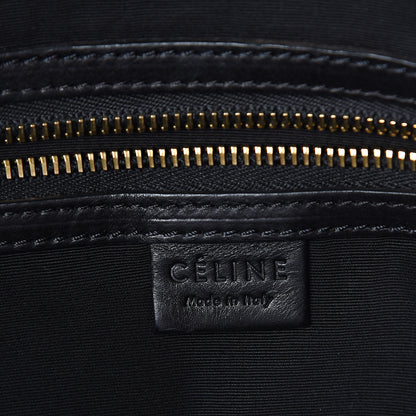 Celine Nubuck Racer Stripe Shoulder Bag Grey 5 of 8