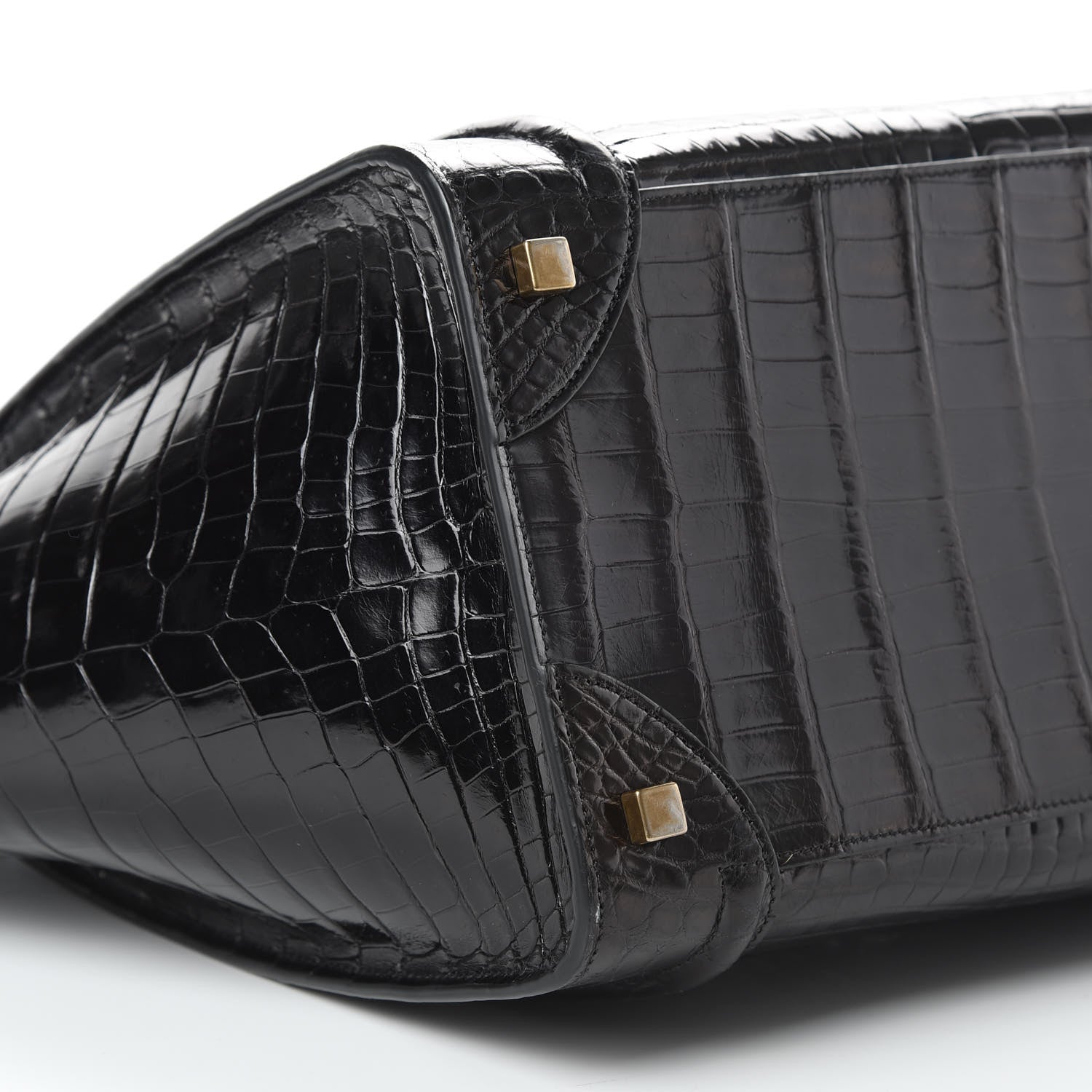 Celine Crocodile Mini Luggage Black 9 of 14