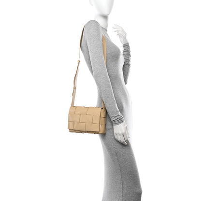 Bottega Veneta Brushed Calfskin Intrecciato Cassette Bag Porridge 2 of 10