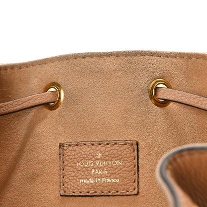 Louis Vuitton Calfskin Lockme Bucket MM Arizona Beige 11 of 11