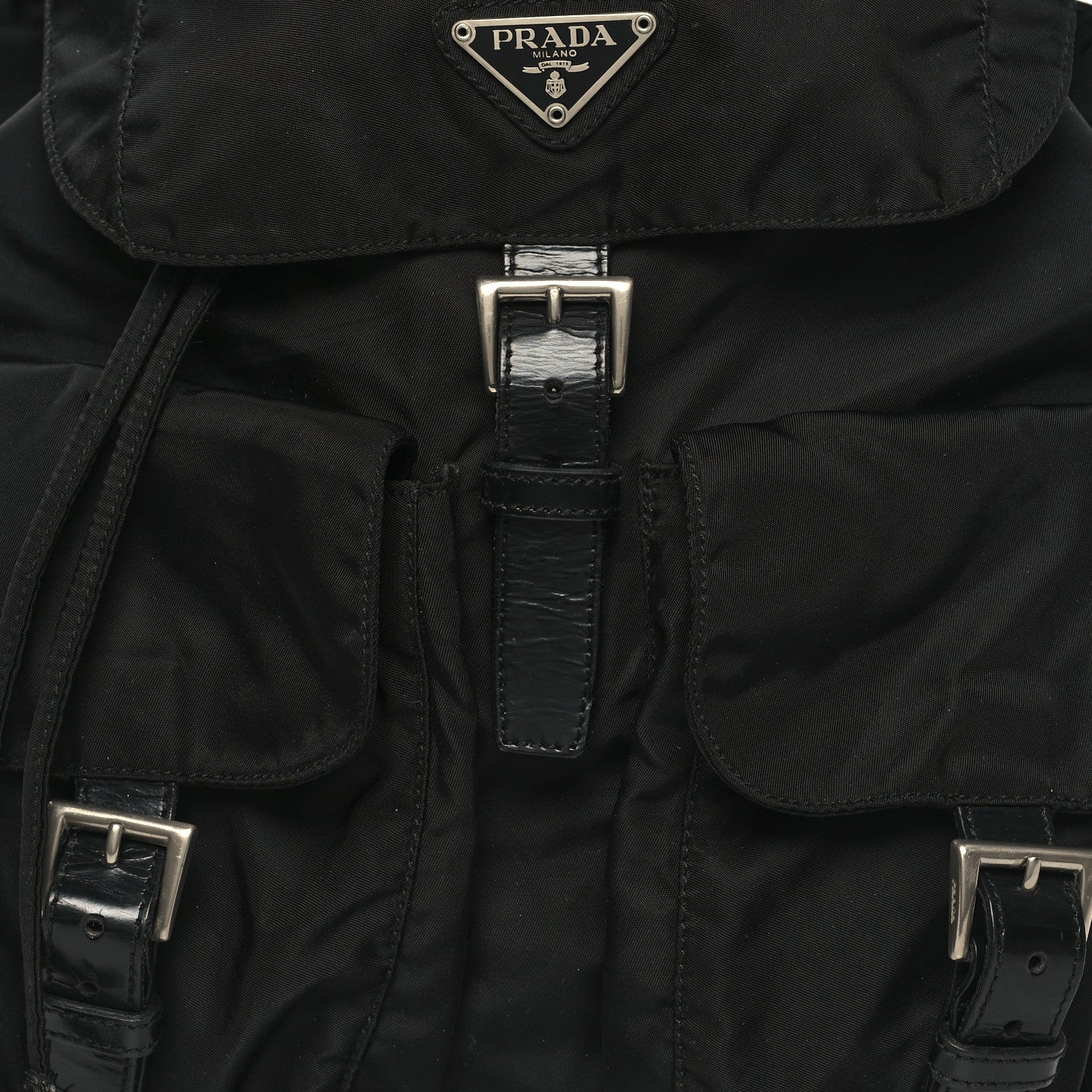 Prada Tessuto Nylon Vela Small Backpack Black 7 of 9