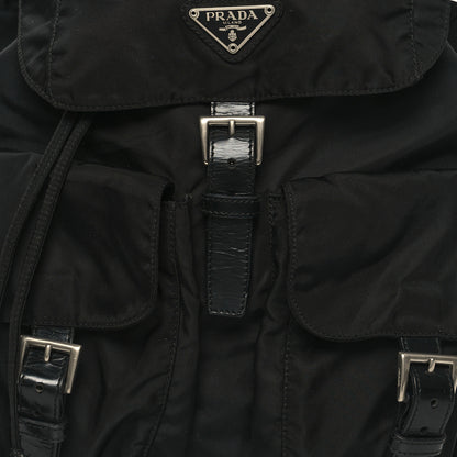 Prada Tessuto Nylon Vela Small Backpack Black 7 of 9