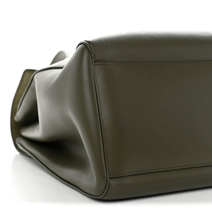 Celine Calfskin Large Soft 16 Bag Dark Olive 8 of 11