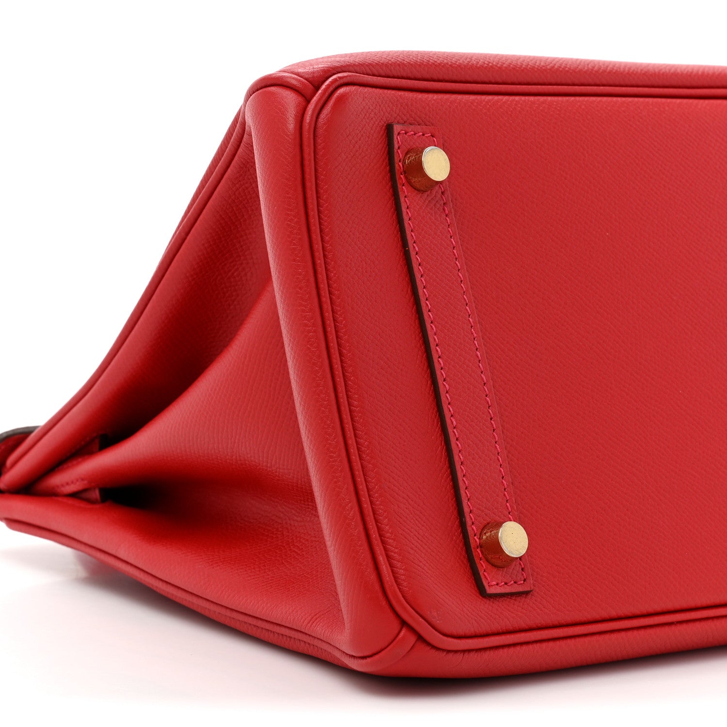 Hermes Epsom Birkin 30 Rouge Casaque 8 of 9